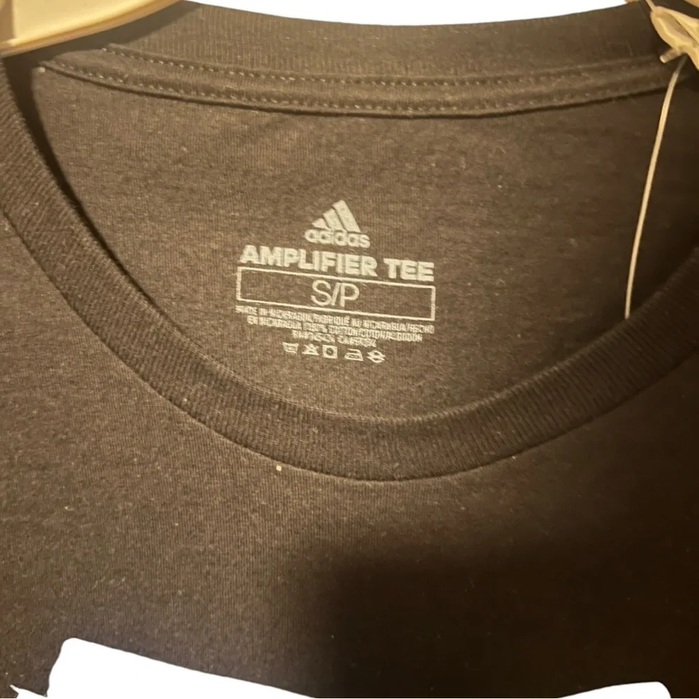 Adidas black and orange graphic tee! - Picture 2 of 4